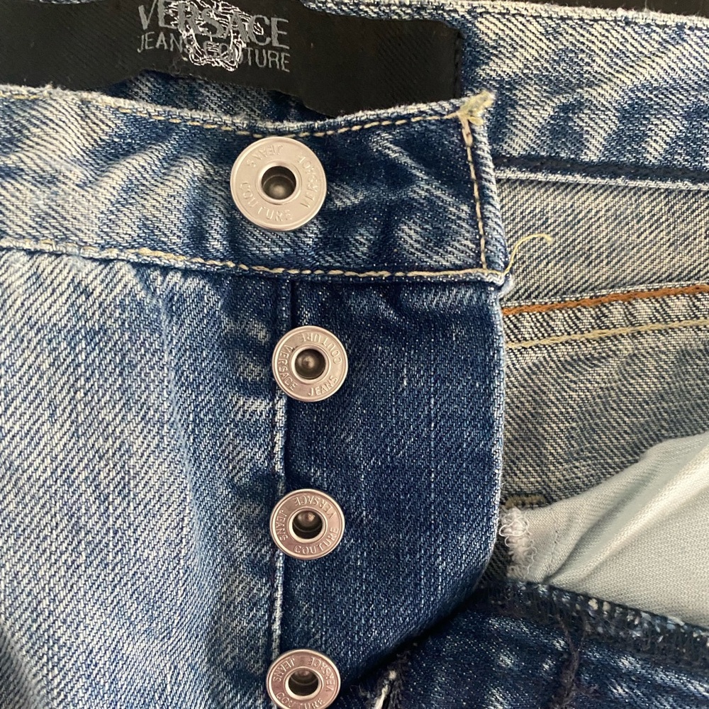 Versace Jeans Couture Jeans Medusa Button Fly View 5